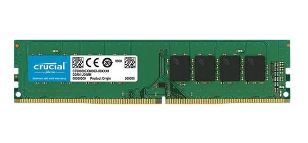 MEMORIA DDR4 4 GB PC2400 MHZ (1X4) (CT4G4DFS824A)